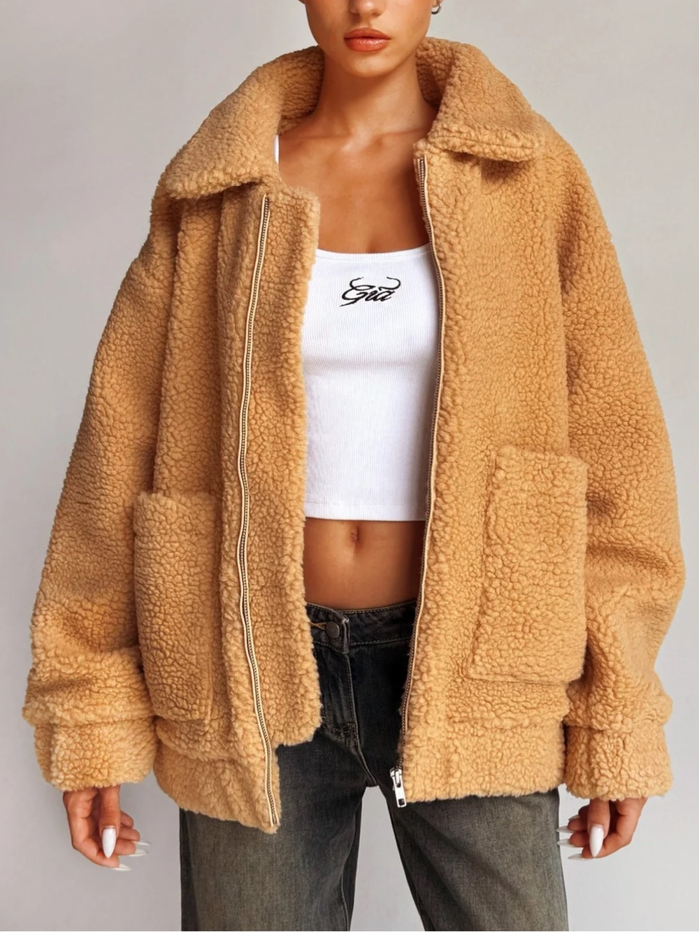 I.AM.GIA PIXIE COAT in Caramel (XS)